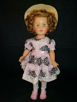 Ideal Shirley Temple Doll 15 " St - 15n 1950s Redressed