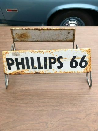 Vintage Phillips 66 Service Station Tire Sign Gas Signs 1960 