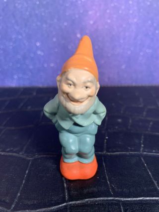 Antique German Bisque Porcelain Elf Gnome Christmas Figurine
