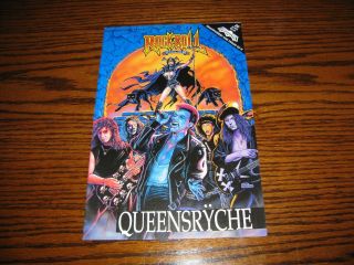 Queensryche - Rock - N - Roll Comic Book Rare