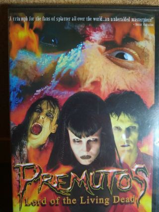 Premutos - Lord Of The Living Dead (dvd) Rare Oop Zombie Horror