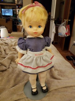 Vintage Horsman 1970 Miss Sunbeam Doll In With Stand