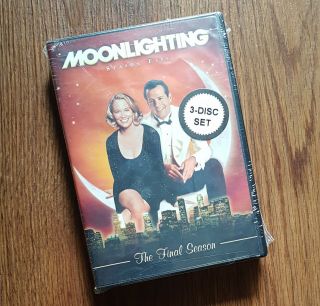 /481\ Moonlighting: Season 5 (final Season),  3 - Disc Dvd Box Set Rare & Oop