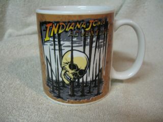 Rare Disneyland Indiana Jones Adventure Temple Of The Forbidden Eye Coffee Mug