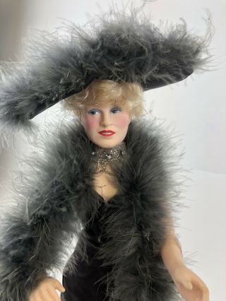 1982 16 " Effanbee Mae West Doll Legend Series Cane Missing