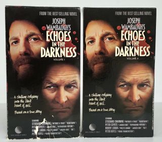 Echoes In The Darkness (vhs,  1987) World Video Vol.  I & Ii Rare