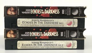 Echoes in the Darkness (VHS,  1987) WORLD VIDEO Vol.  I & II RARE 3
