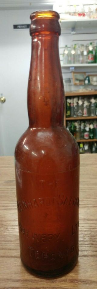 Antique Reinharot Salvador Brewery Ltd.  Toronto Beer Bottle