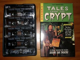 Tales From The Crypt Seeing Ear Theatre Cassettes Set Of 4,  Seven Episodes Rare