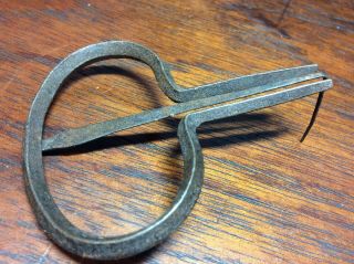 Antique Vintage Mouth Jaw Jews Juice Mouth Harp Old Civil War Era Instrument