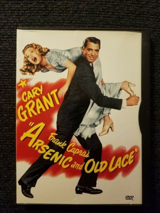 Arsenic And Old Lace (dvd,  1944) Snap Case Rare Oop