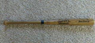 Mets Rawlings Adirondack Pro Big Stick 302f 33” Wood Baseball Bat Rare Milk Duds