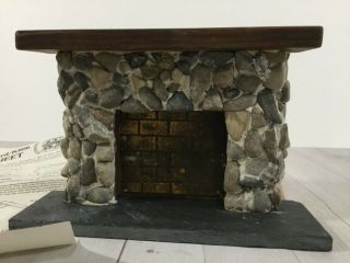 Vintage Mini Stone & Brick Co.  Hartford Fireplace K806 Miniatures