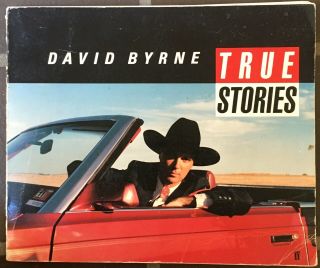 David Byrne True Stories Rare Book 1986 Talking Heads