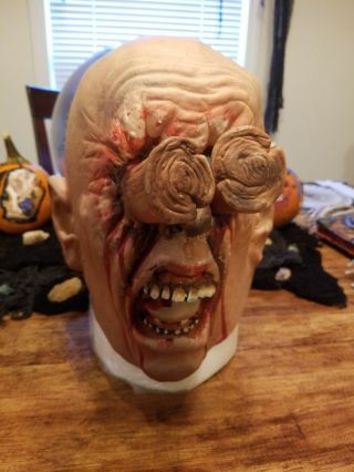 Rare Distortions Unlimited Halloween Mask Wooden Stakes In Eyes