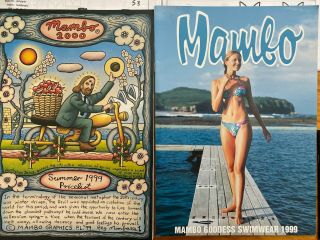 MAMBO EXTREMELY RARE 1999 BULK Surfing Store Order Forms Catalogues Brochures 2