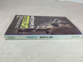 Diabolus by David St.  John Rare OOP Vintage Horror Paperback SF9 2