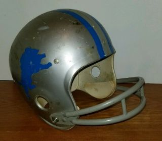 Rare Vintage Rawlings Detroit Lions Hnfl - N Helmet Size Medium