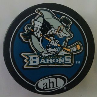Cleveland Barons Ahl American Hockey League Rare Official Hockey Puck Slovakia