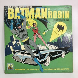 Rare - The Official Adventures Of Batman And Robin - Leo The Lion Records - 1966 Mgm