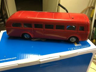Early Modern Toys Japan Tin Litho B/o City Bus Lines Action Toy 50 