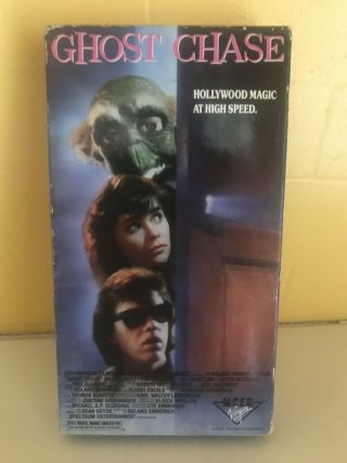 Ghost Chase By Roland Emmerich On Vhs 1988 Rare