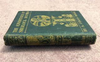 Arthur Conan Doyle Adventures Of Sherlock Holmes (1902) Souvenir Edition - Rare