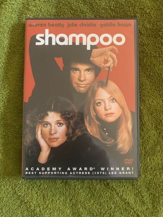 Shampoo Dvd 1975 Warren Beatty Goldie Hawn Rare Oop Comedy Drama Movie