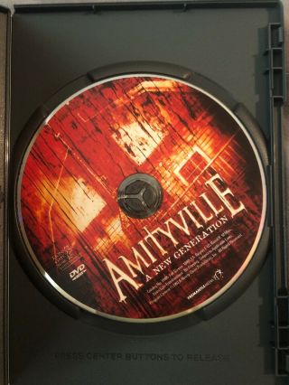 Amityville: A Generation (DVD,  2005) 90 ' s Cult Horror HTF RARE OOP Region 1 3