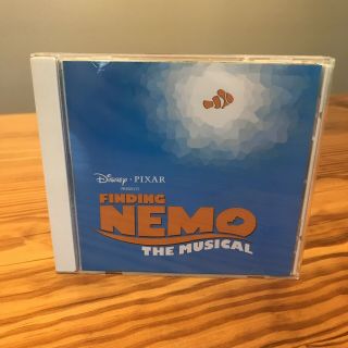 Walt Disney World Animal Kingdom Finding Nemo The Musical Soundtrack Cd Rare