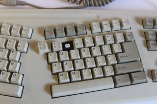 Vintage PC Accessories Ergonomic Keyboard (Alps White mechanical) rare 2
