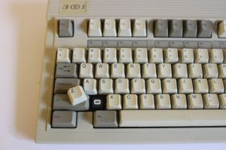 Vintage Focus Electronic FK - 3001 Rare Keyboard,  Calculator Mechanical Alps White 2