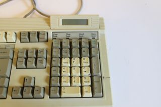 Vintage Focus Electronic FK - 3001 Rare Keyboard,  Calculator Mechanical Alps White 3