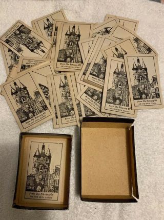 Antique Box Of Bookplates Library Of Abe And Edith Cohen