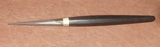C1875 Antique Dental Tool W/ Ebony Handle S.  S.  White Dental Co.  " 46 " Plugger