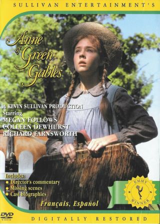 Anne Of Green Gables - Megan Follows - Rare Oop Digitally Restored Dvd