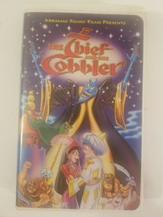 " The Thief And The Cobbler " Vhs (4631) Clamshell Rare Oop