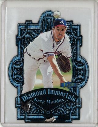 1998 Ultra Diamond Immortals 7 Greg Maddux Atlanta Braves Rare