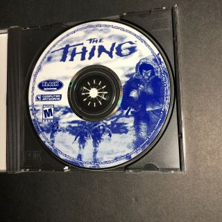 The Thing (PC,  2002) RARE VTG PC GAME Jewel Case 2