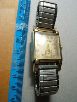 Vintage Waltham " Squared Face " Watch / 1940 