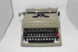 Olivetti Studio 44 Typewriter - Rare Double Gothic Typeface