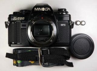 ✅serviced✅ Rare Tantalum Caps Minolta X - 700 Camera 100 Bench 1545491