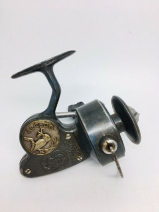 Rare Vintage Alcedo 2c Erie Spinning Fishing Reel,  Made In Italy
