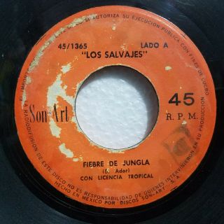 Los Salvajes Very Rare Latin Funk Fiebre De Jungla Afrosound 97 Listen