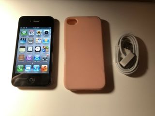 Apple Iphone 4s - 16gb - Black  A1387 (cdma,  Gsm) Rare Ios 5.  1.  1