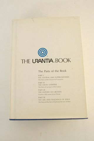 The Urantia Foundation Book Hardcover 1986 9th Printing Vintage Rare Book 1955
