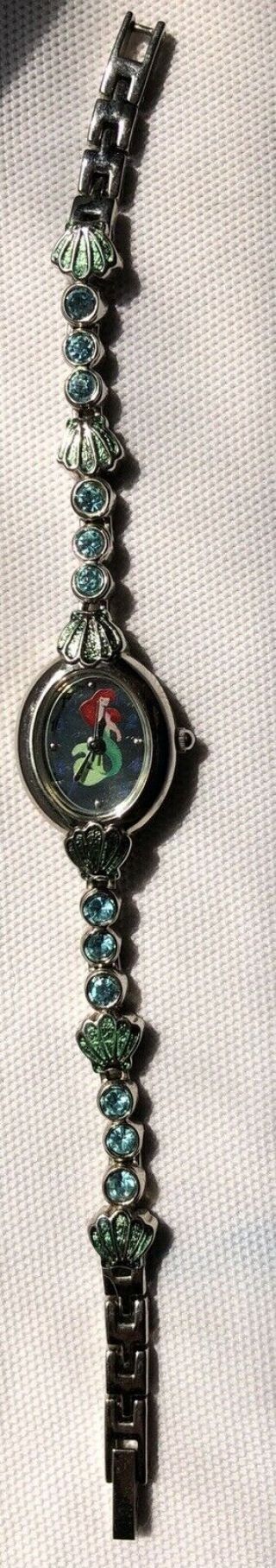 Womens/kids Disney Time Vintage Little Mermaid Watch (princess Ariel) Rare