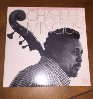 Charles Mingus Nostalgia ‘59 Sessions Jazz 12” Lp White Label Promo Record Rare
