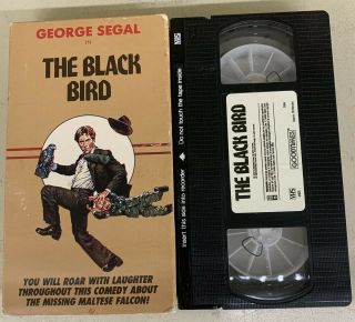 The Black Bird George Segal Elisha Comedy Never On Dvd Rare Vhs Maltese Falcon
