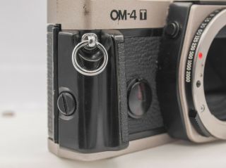 Rare - Olympus Camera Finger Grip 1 Om 2s 3 4 T 4ti 35mm Film Slr Camera